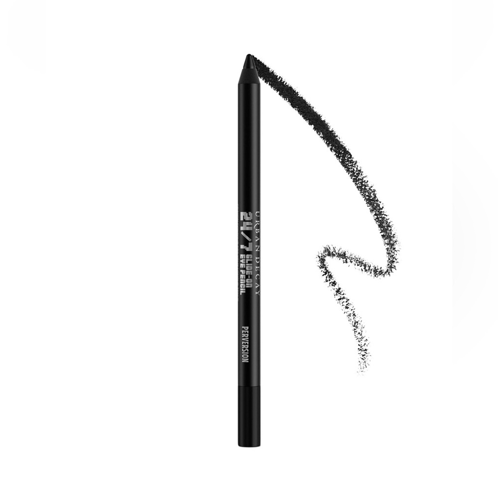 NEW FULLSIZE URBAN DECAY 24/7 GLIDE ON WATER PROOF EYELINER PENCIL IN PERVERSION